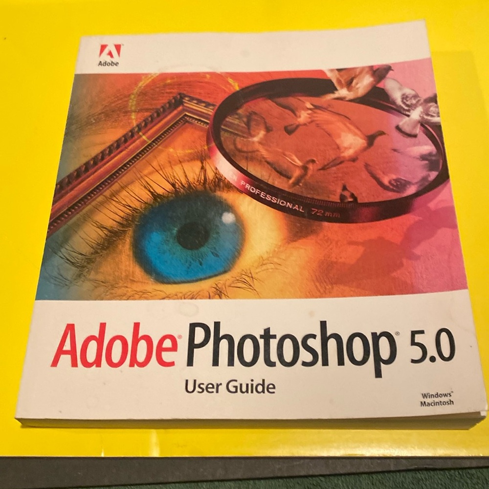 “Adobe Photoshop 5.0,” paperback
